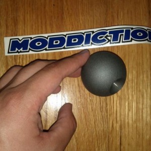 Moddiction textured knob