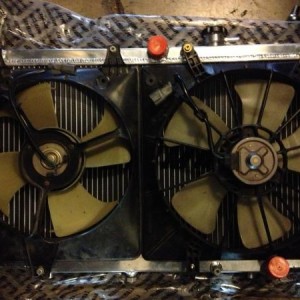 Mishimoto Radiator OE fans