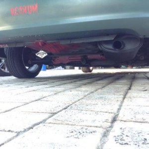 Ready To Rock Charm - Painted exhaust flat black - Masta Blasta!