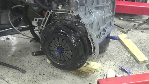 ACT 8lb flywheel and stage 4 clutch