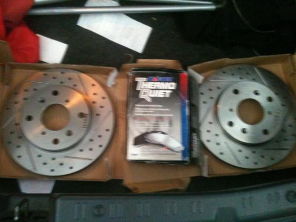 New brakes front doing rear next month