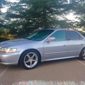 2002 EX V6 Silver Sedan