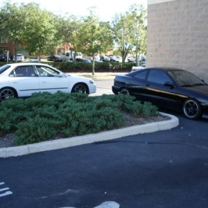 A shot with Rae's Integra @ Regency Discount