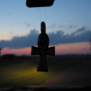 Cross under my rearview