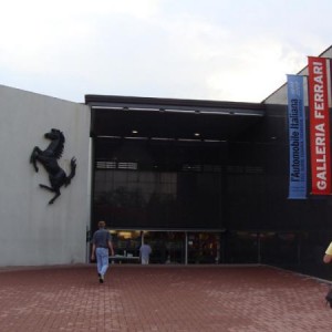 Entrance to the Museum. That's one big horse.