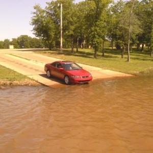 at the lake