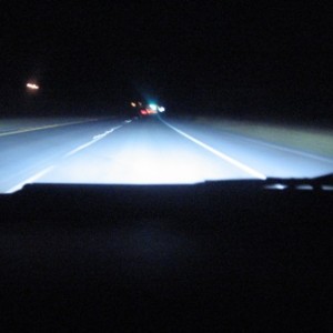 Night shot on Freeway
