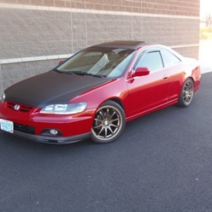 Carbon Vinyl Hood, Roof, Deck Lid, and Front Lip