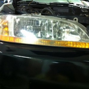 Right Headlight   Cleaned