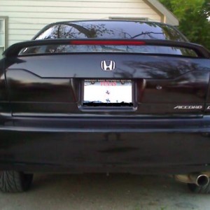 blacked out tail lights