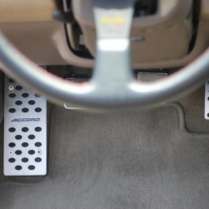 Mugen brake and clutch pedals & Accord custom gas and dead pedal.