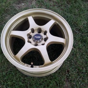 My 15 inch wheels that are going on son
