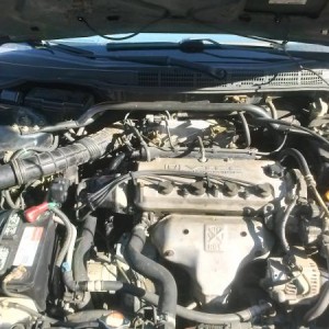 F23A1 5speed cl/tl-s front strut bar k&n drop-in filter can't see it but its there..