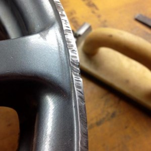 Sanded it down a bit