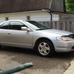 Freshly washed and waxed! Hard to believe its 15 years old!