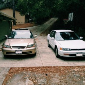 Next to my old CB7 the day I brought her home