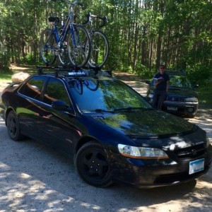 Roof Rack in Use