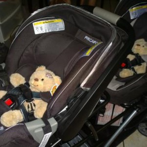 Recaro Infant Seats for my newborn TWINS!!