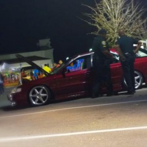 Car show with my Orlando Accord Fam... Even police are fans