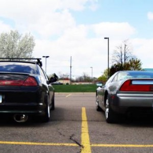 Love the NSX-style tail lights on our coupes. One of a kind.