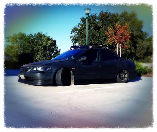 1st shot of the lip kit on my car