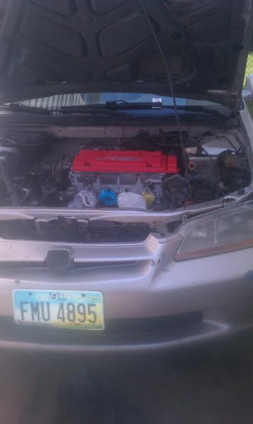 6g accord swap h22a almost done