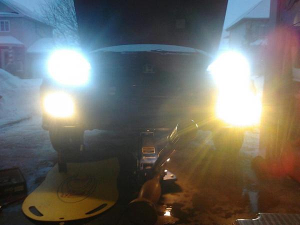 8000k HID 
3000k HID fog