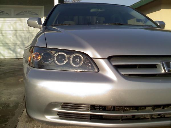 A close up on my Halo Headlights

Bought them on Ebay :D
98-02 Honda Accord SMD LED Dual Halo Projector Head Lights Signal Lamp

"warning" ! They