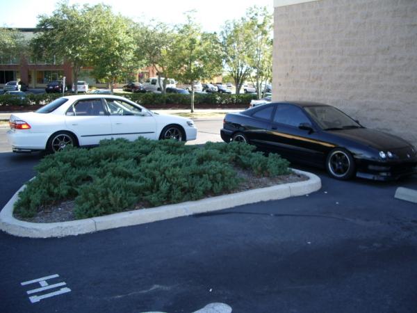 A shot with Rae's Integra @ Regency Discount