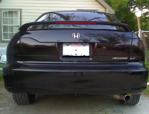 blacked out tail lights