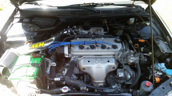 Engine bay clean