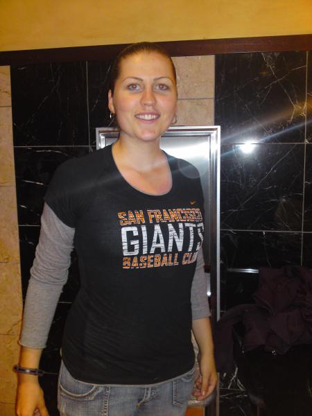 Getting ready for the Giants game