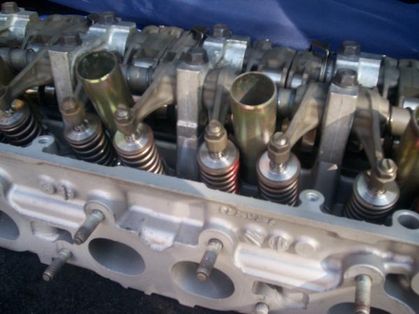 Head, 5 angle valve job, bisi moto valves, jgenginedynamic valve springs and titanium retainers