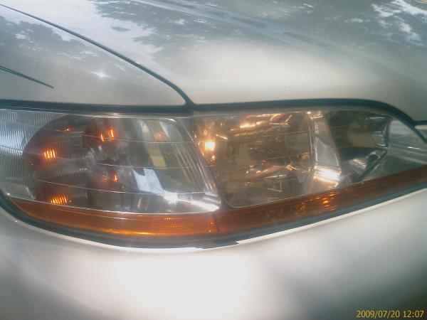 headlight on *day* (after restoration)