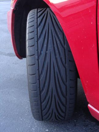 I always parked my car with the wheels turned to show off arguable the sweetest looking tread pattern out there.