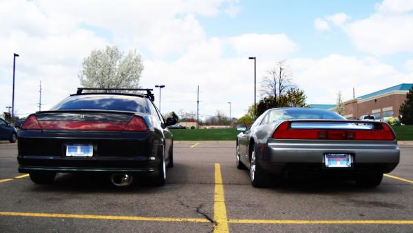 Love the NSX-style tail lights on our coupes. One of a kind.
