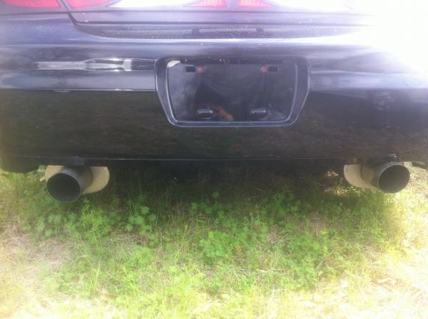 magnaflow dual 4" exhaust tip