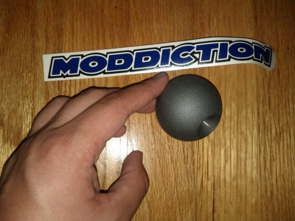 Moddiction textured knob