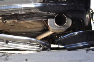 Mugen-style rear lip melted half way to Las Vegas... Ugh...