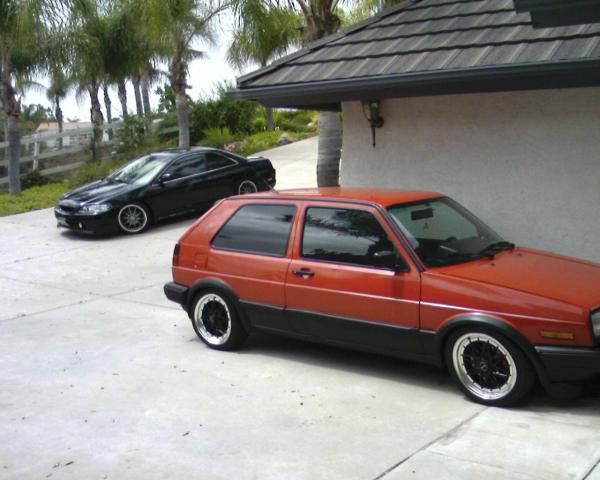 my 89 gti and my 00 cord