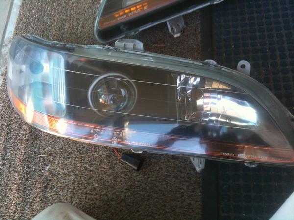 OEM STANLEY HONDA Retrofits Right side with amber LED Strip