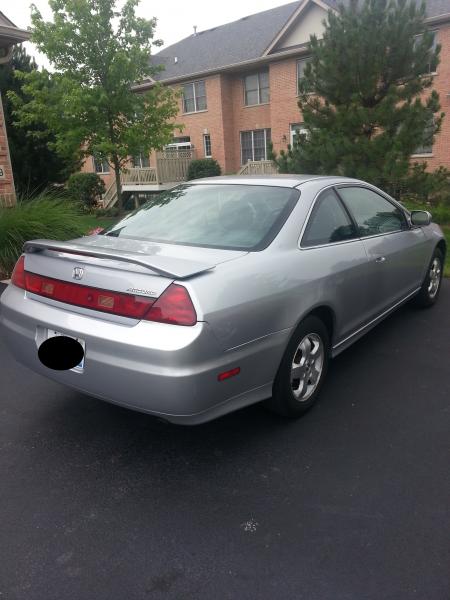 Rear view. After I got my OEM spoiler installed (July 2013)