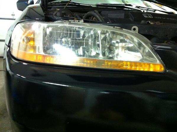 Right Headlight   Cleaned