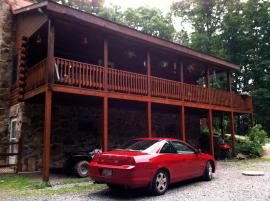 Took Betty Ross to my parent's cabin up in Deep Creek, MD